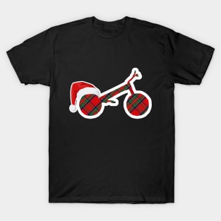 TRIAL Xmas trialbike - sports christmas hat T-Shirt